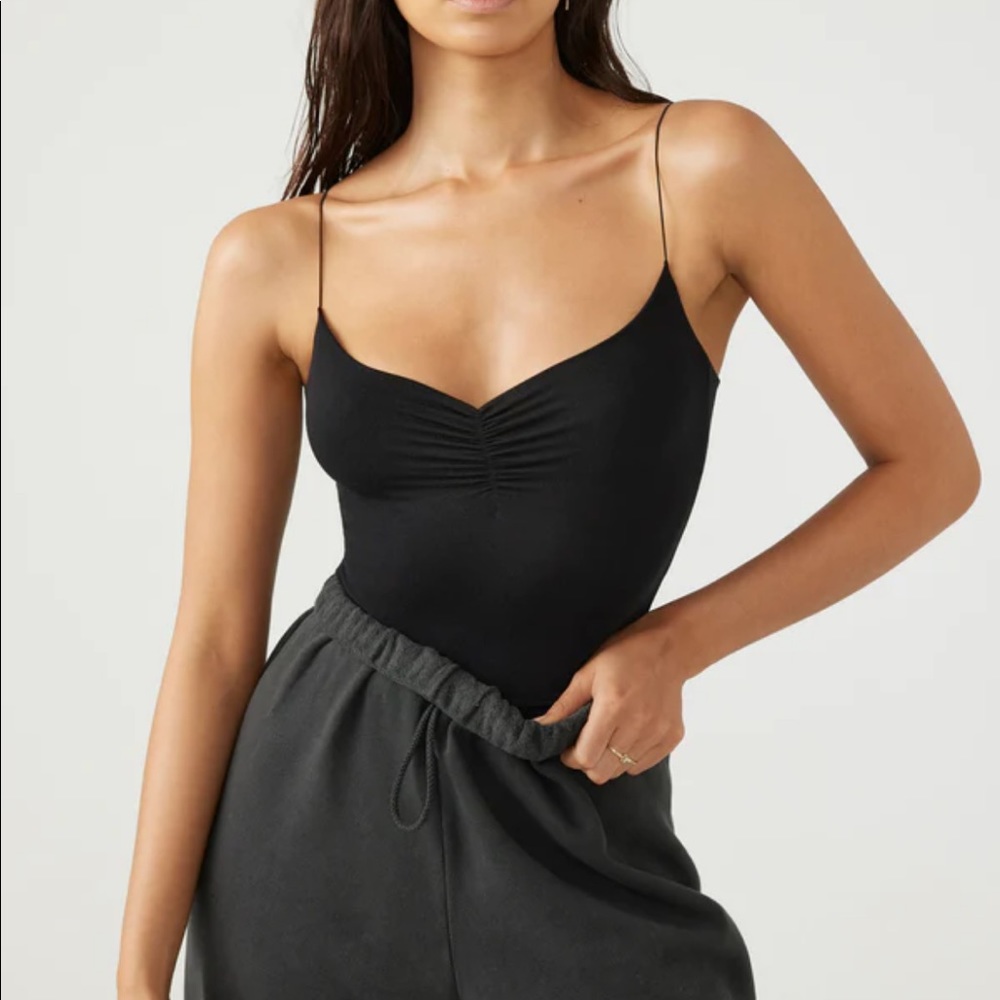 Joah brown cinched cami